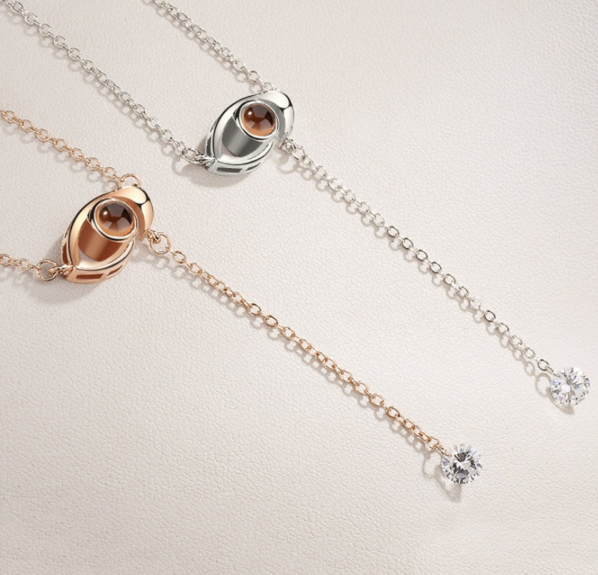 Universal Love Necklace (100 Languages Projection)