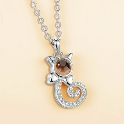 Universal Love Necklace (100 Languages Projection)