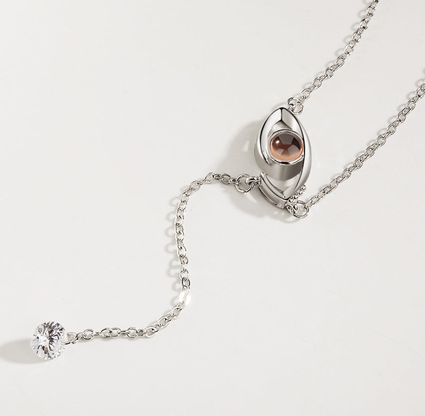 Universal Love Necklace (100 Languages Projection)