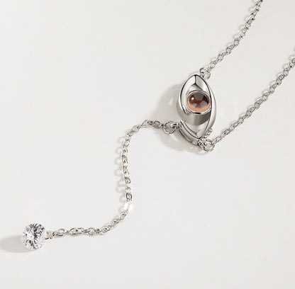 Universal Love Necklace (100 Languages Projection)