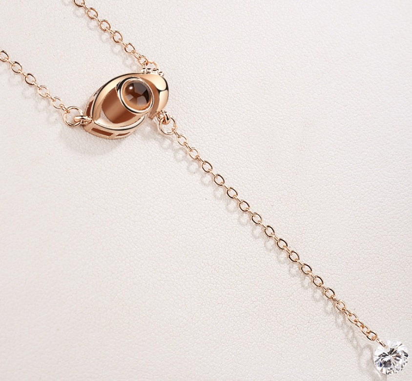 Universal Love Necklace (100 Languages Projection)